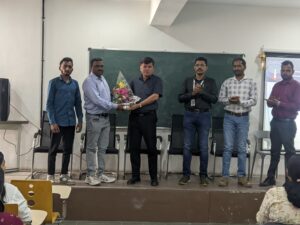 With DY Patil Tech Team, Talegaon