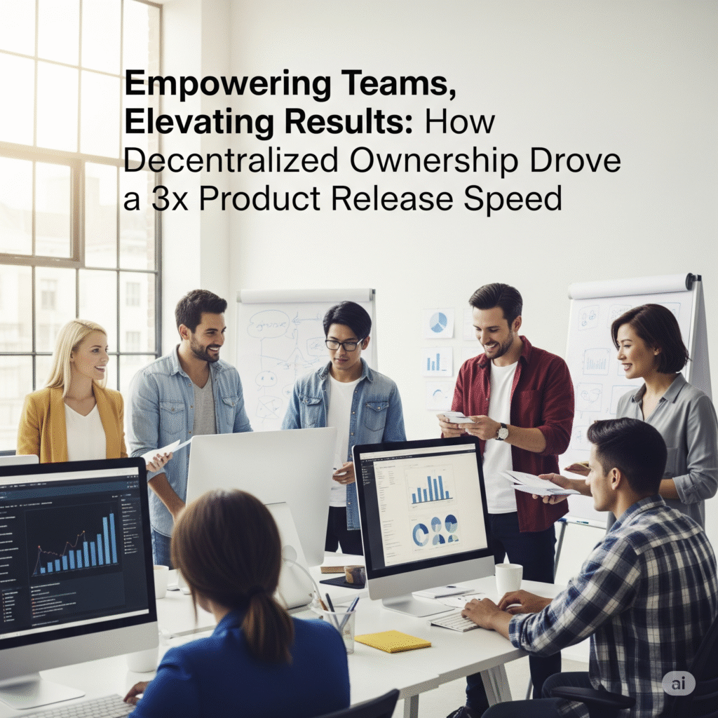 Empowering Teams, Elevating Results: How Decentralized Ownership Drove a 3x Product Release Speed