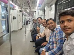 Pune Metro Tour toward PMA Foundation Day