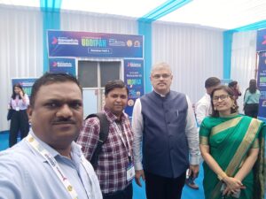 With Prof. Dr. Parag Kalkar Sir, SPPU Pro-Vice Chancellor